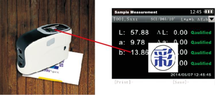 Portable Spectrophotometer for Color Measuring