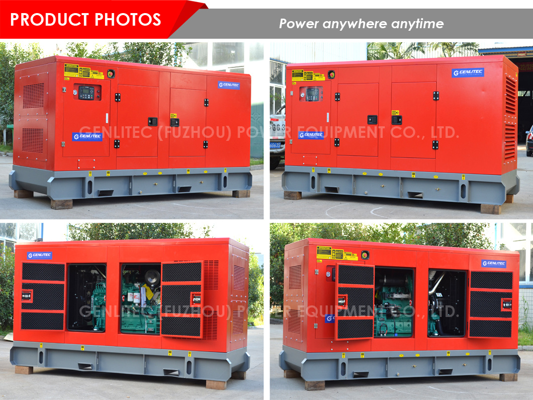 China Factory Prime Power 50kVA 100kVA 150kVA 200kVA Cummins Engine Diesel Generator