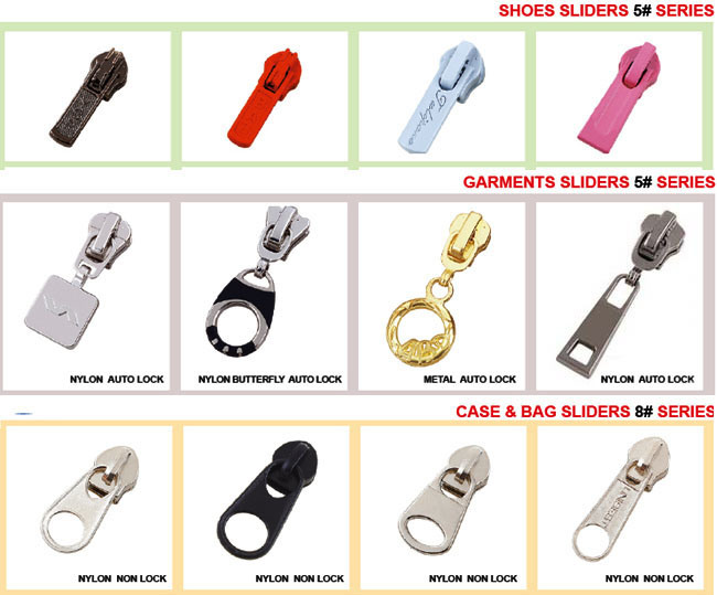 Specialized in Accessories Since 2001 High Quality Sale Zipper Slider