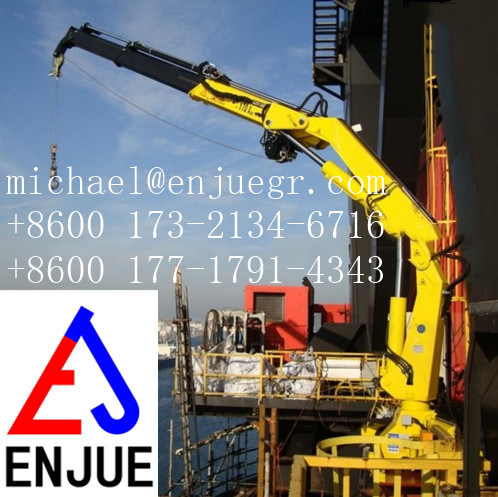 Small Size Hydraulic Telescoping Marine Deck Crane for Loading and Unloading