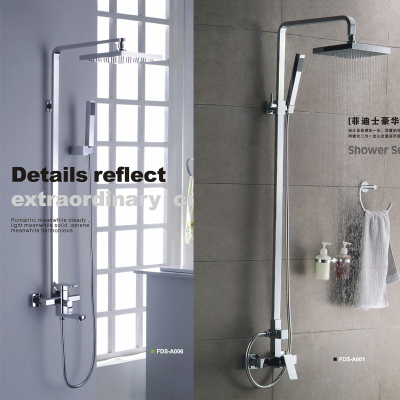 New Design Bathroom Waterfall Brass Lavatory Basin Kitchen Bathtub Water Shower Tap