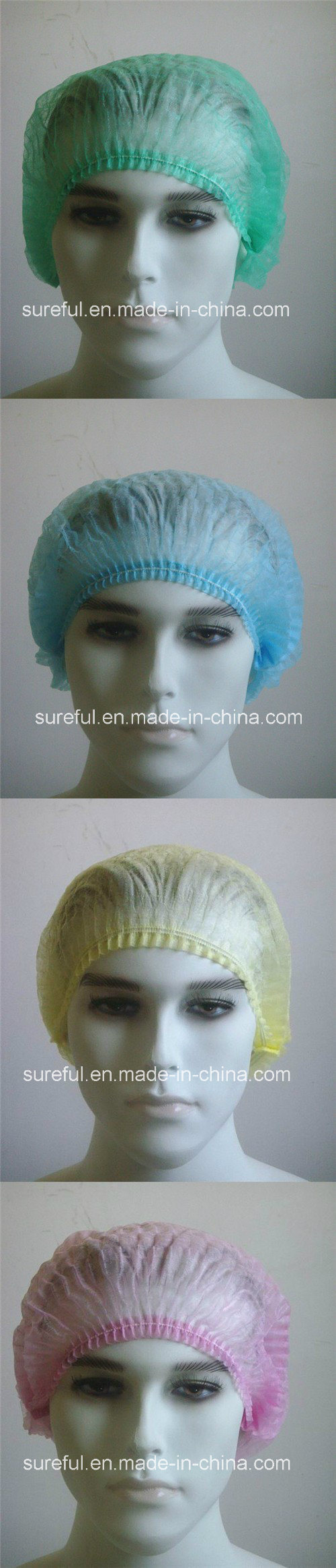 Non Woven Bouffant Cap, Mob Cap, Nurse Cap