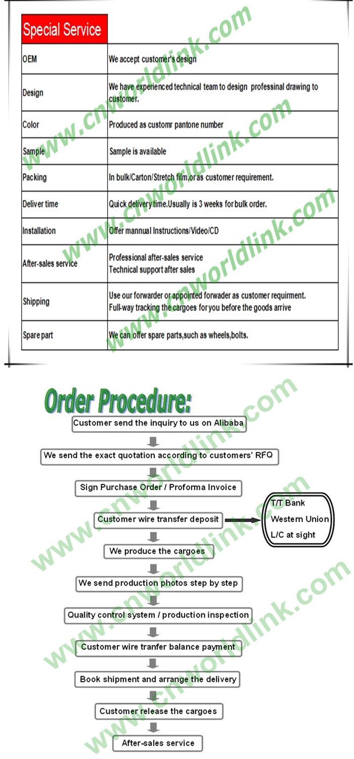 Folding Hand Trolley Hand Cart Parts for Warehouse