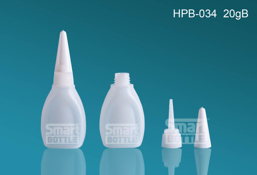 Hpb-016 Hopson High Quality Flat Glue Plastic Bottle