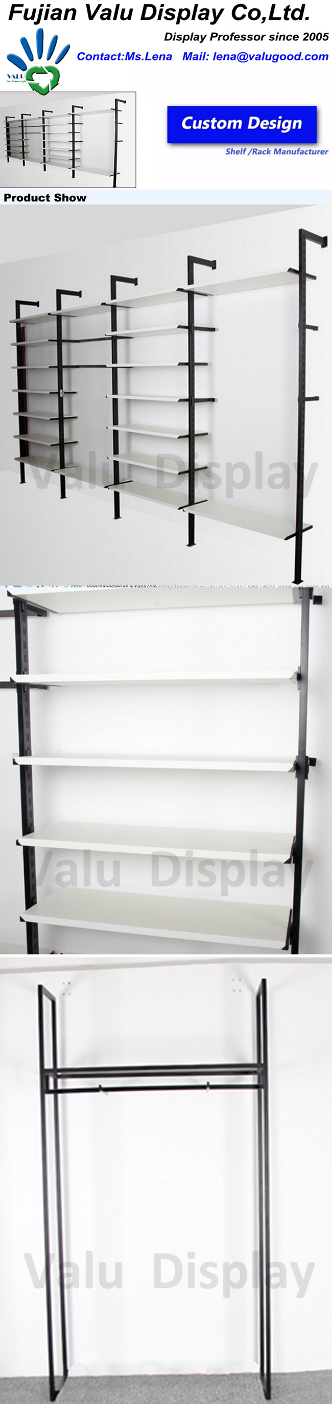 Stainless Steel Metal Clothes Shoes Garment Nesting Display Stand for Shop Fitting