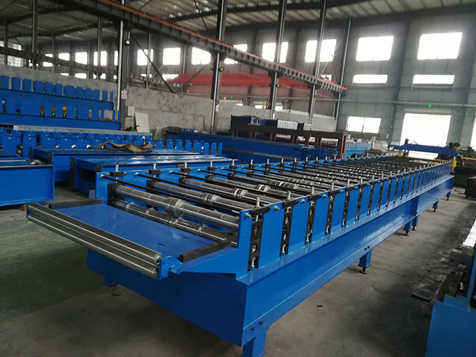 Trapezoidal Roof Wall Panel Metal Sheet Forming Machine Roll Formers