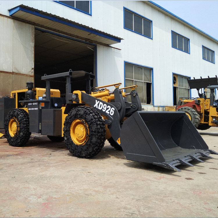 Engineering Machinery Xd926g 2t Underground Wheel Loader