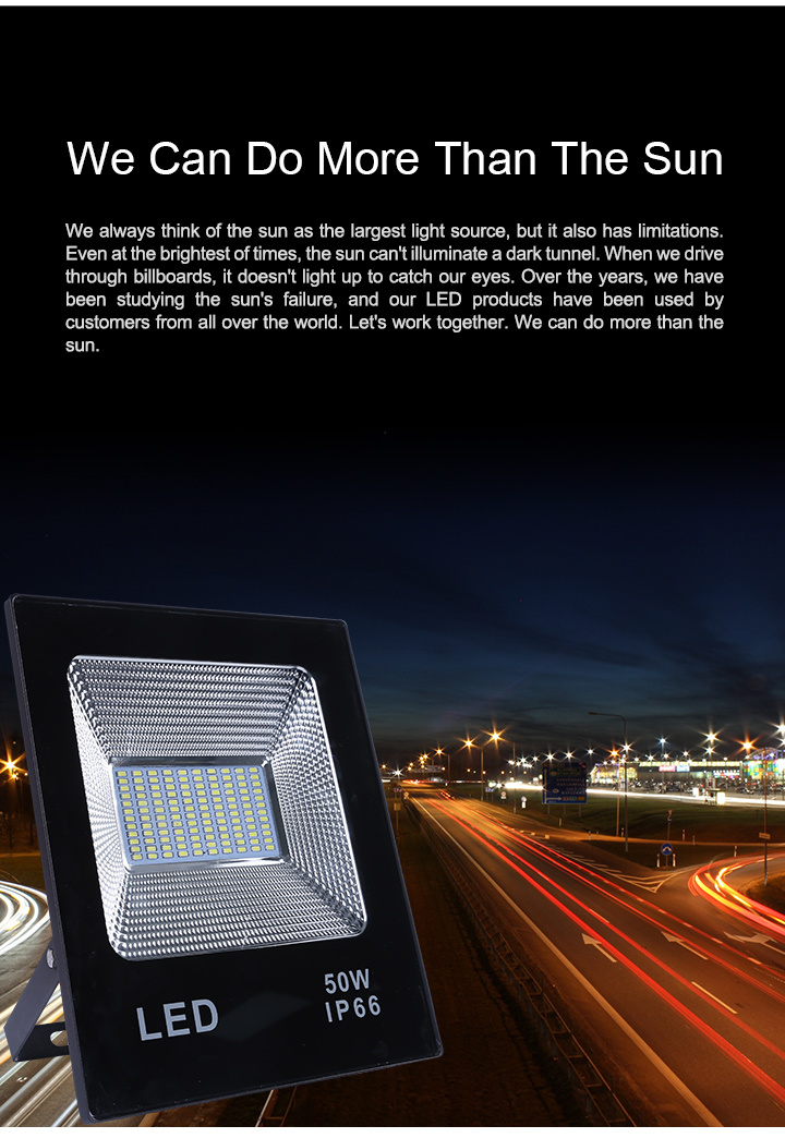 Commercial Lamp Lighting Bulb Outdoor LED Flood Light 100W