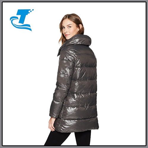 Outerwear Women's MID-Length Quilted Puffer Coat