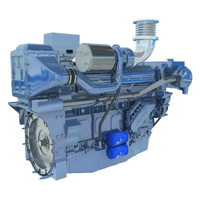 Weichai Marine 258-405kw Diesel Engine