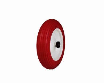 Bright Red PU Foam Wheelbarrow Tire