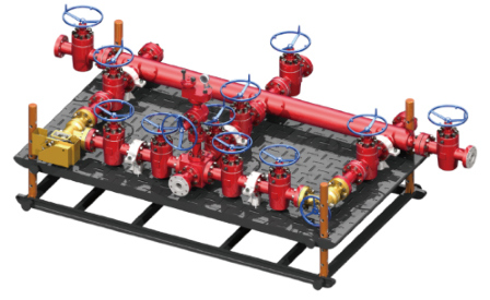 API 16c Choke Manifold for Oil Field