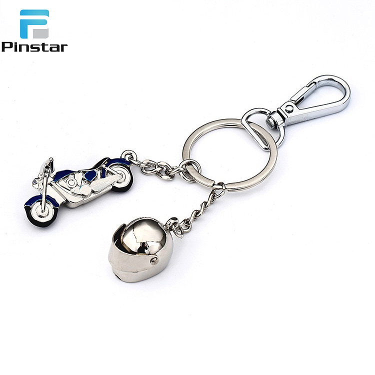 Made in China Cheap Shiny Silver Metal Blank Keychain