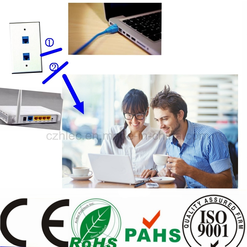 RoHS 1000Mbps Cat5e STP Network LAN Cable for Ethernet