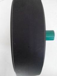 Black 410/350-8 PU Foamed Wheelbarrow Wheel