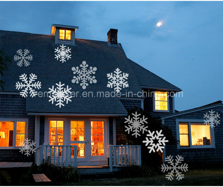 Garden Outdoor LED Snowflake Christmas Lights Waterproof Party Light