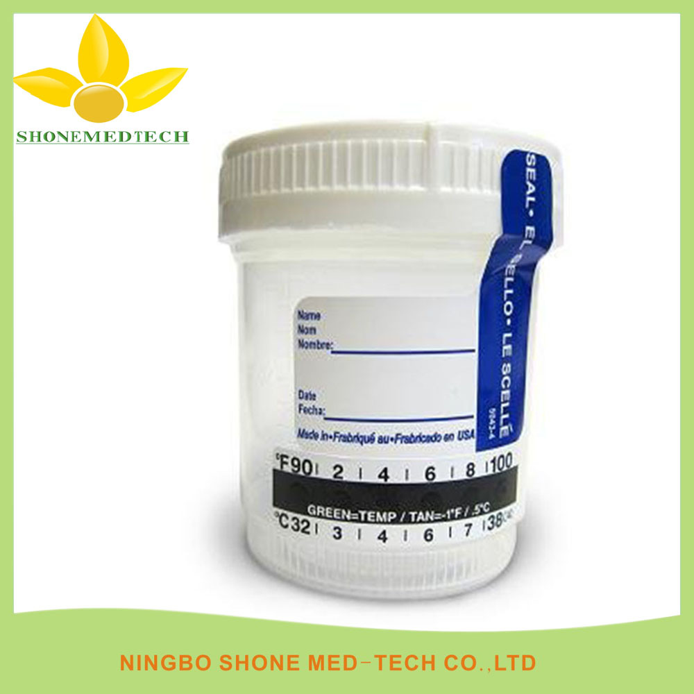 Urine Specimen Collection Cup with Temper Strip