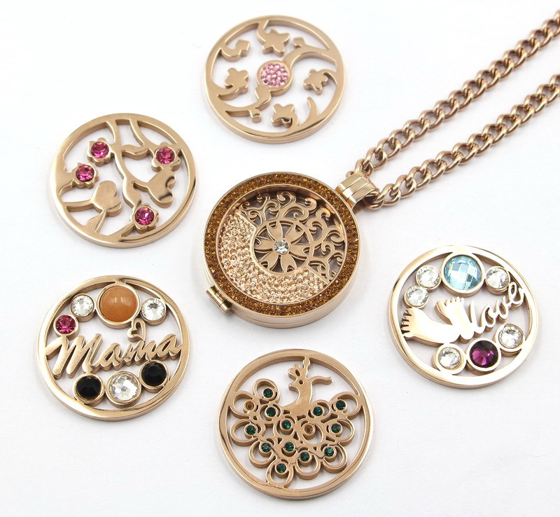 316L Surgical Stainless Steel Locket Pendant for Fashion Necklace Jewelry