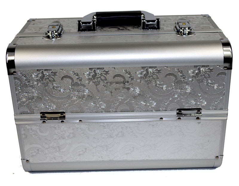 Transparent Glass Cosmetic Box, Toolbox, All Kinds of Multi-Functional Beauty Box