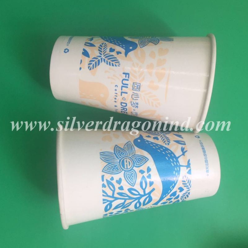 Disposable Hot&Cold Drink Paper Cup Without Lids