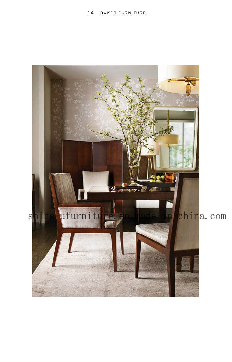 Modern Simple Wooden Dining Table for Used Hotel Furniture Restauant0466