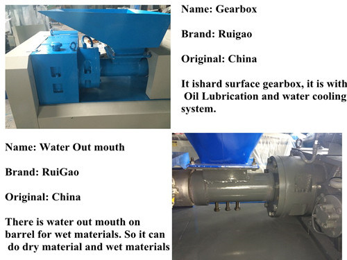 Double Stage Nylon Bag Recycling Extruder