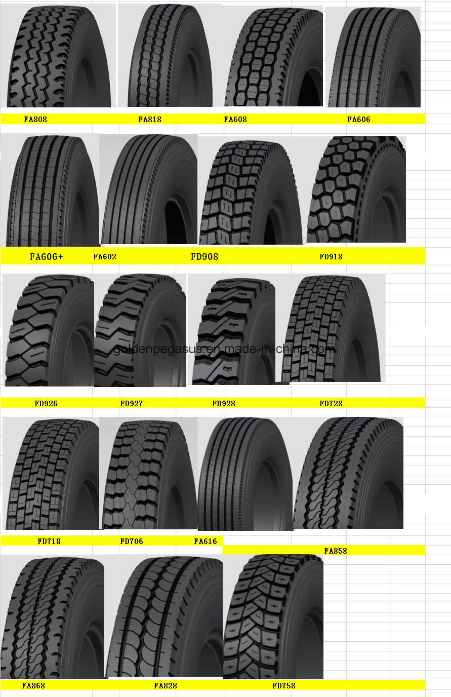 High Quality All- Steel Radial Truck Tire 385/65r22.5 11r22.5 315/80r22.5