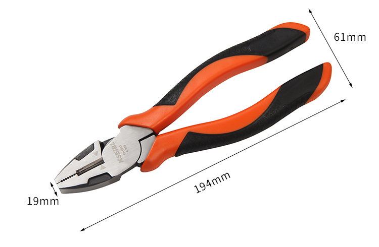 Professional Industrial Cr-V 8inch Combination Plier for Cutting