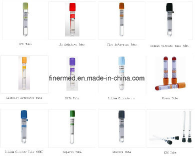 Sterile Plain EDTA Vacuum Blood Collection Tube