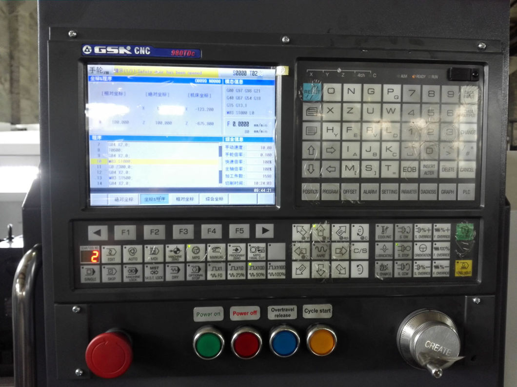 CNC Lathe Ck6136 with GSK CNC Controller