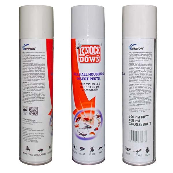 Hot Sale Aerosol Mosquito Spray, Fly and Cockroach Insect Killer Spray Effective Products