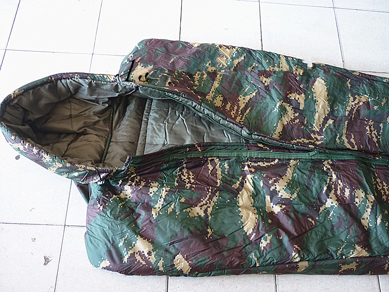 Mummy Military Multicam Tactical Outdoor Travelling Eidendown Filling Water-Proof Sleeping Bag