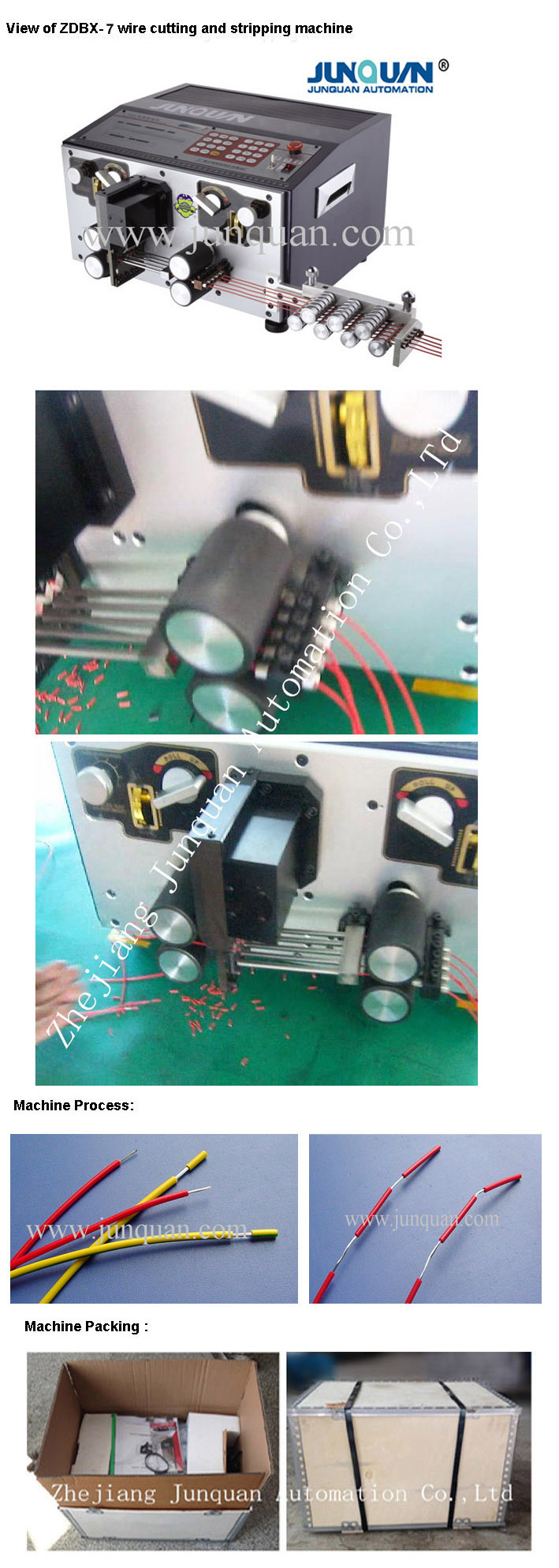 Computerized Wire Cutting And Stripping Machine (ZDBX-7)