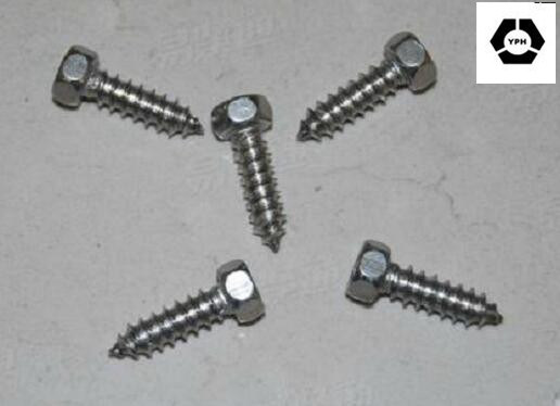 DIN 7976 Stainless Steel Hex Head Self Tapping Screw