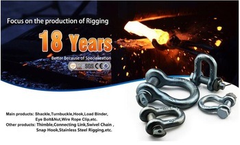 China Manufacture for Bow Type G209 Drop Forged Marine Shackle