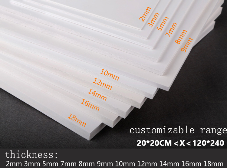 Digital Print 17mm Plastic PVC Sheet Display Decorative Foam Board