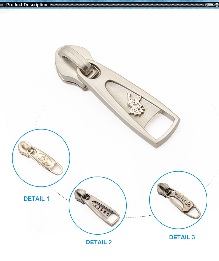 Low Price High Quality Custom Zipper Slider