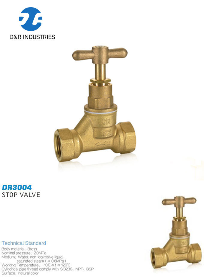 High Performance Angle Stop Valve for Water