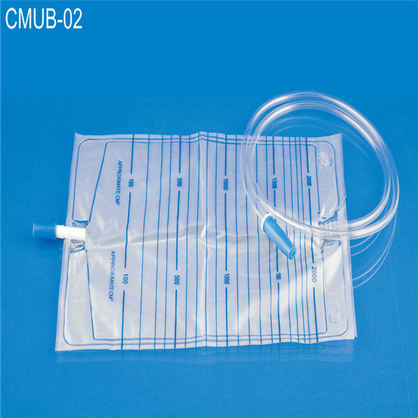 CE Approal Medical Urine Drainage Bag with Screw Valve