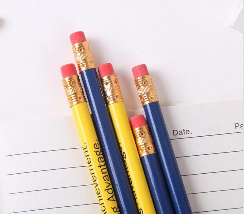 Wholesale Custom Print Pencil Hb Wooden with Logo in 2018