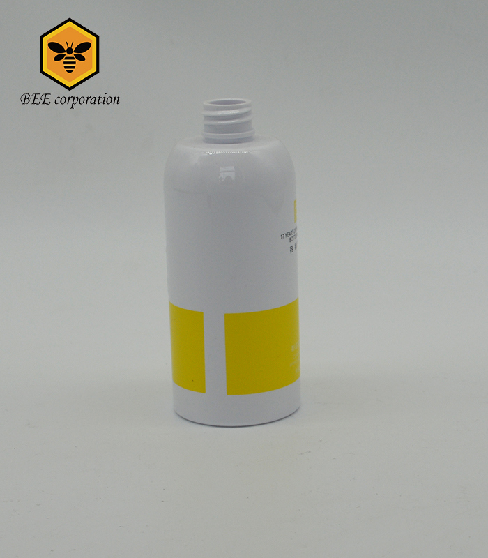 Round Shape Pet Lotion Plastic Bottle for Cosmetic (BCQ-100)