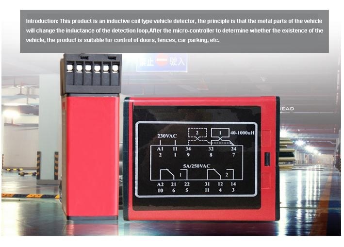 Barrier Gate Metal Vehicle Magnetic Loop Detector