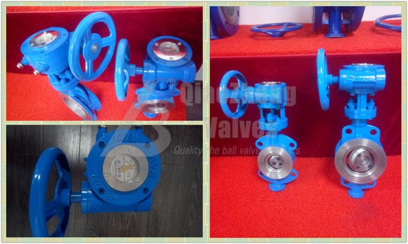 Metal Seated Sealed Wafer Triple Offset Three-Eccentric Butterfly Valve D73h