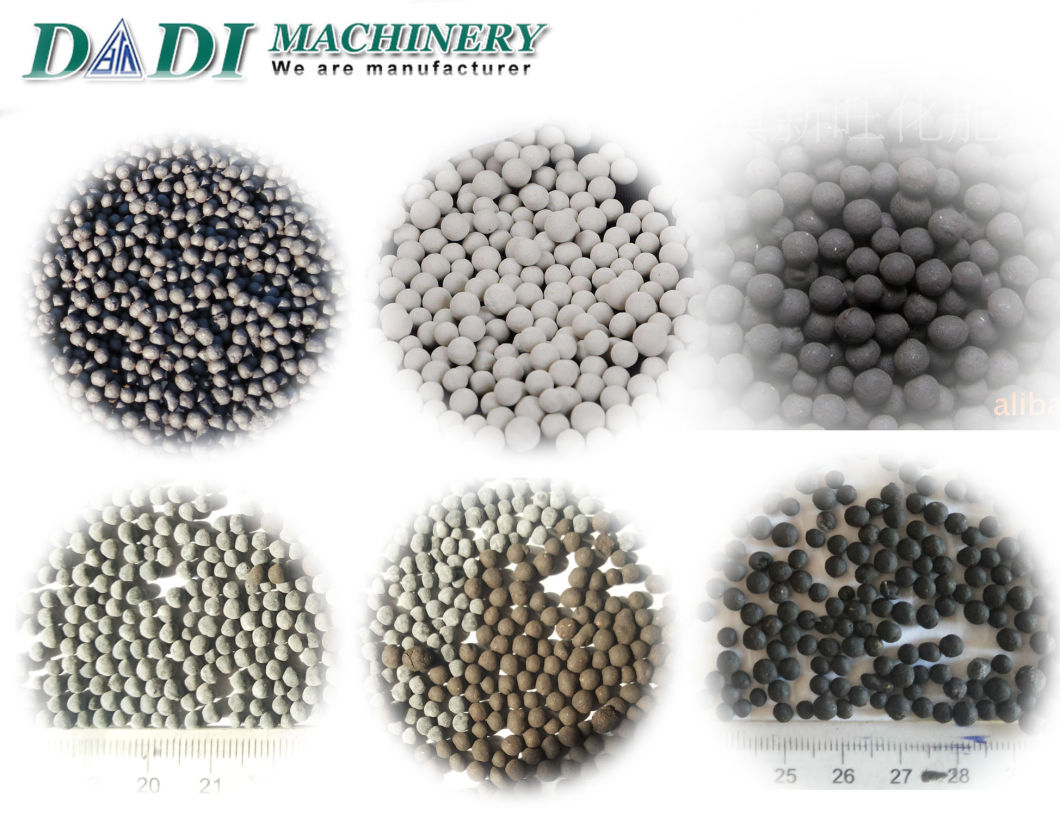 3.5 mm Granules Size Organic Compost Ball Pellets Mill