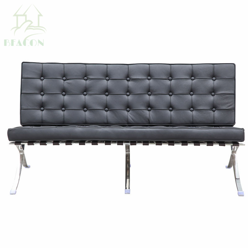 MID Century Classic Design Replica Barcelona Sofa Loveseat