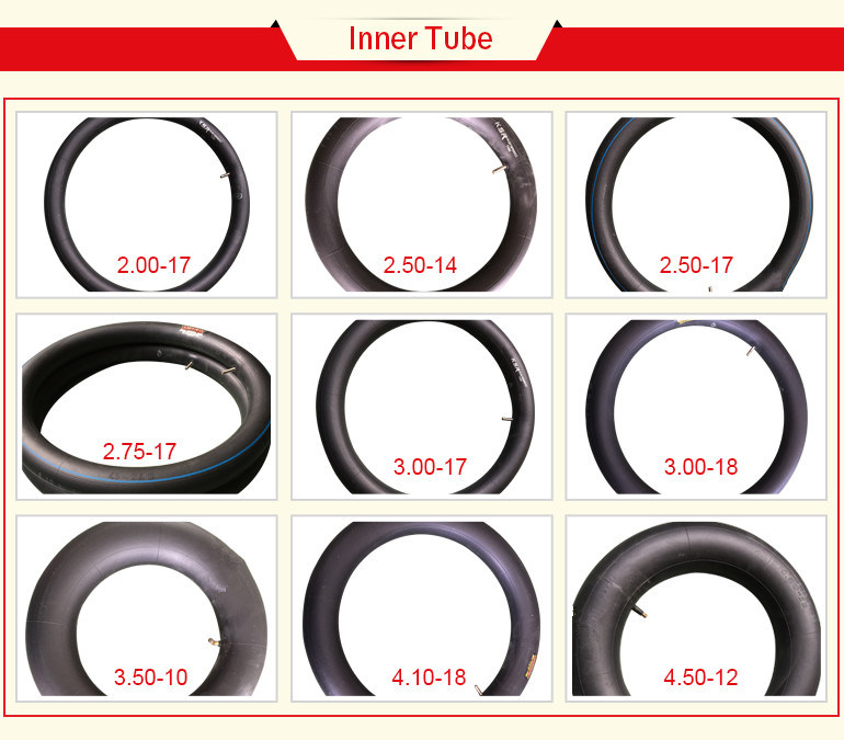 100% Guarantee Quality for Butyl Rubber Inner Tube for Motorcycle Bikes