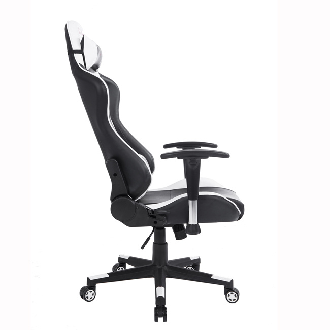 Racing Style PU Leather Modern Desk Office Gaming Computer Chair with High Backrest