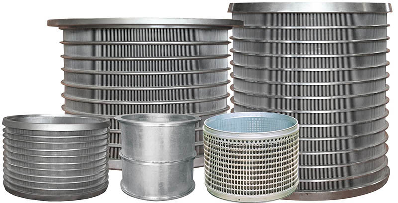 Stainless Steel Wedge Wire Screen Basket