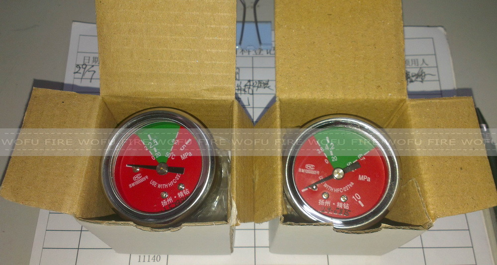 FM200 Fire Fighting System Gas Manometer