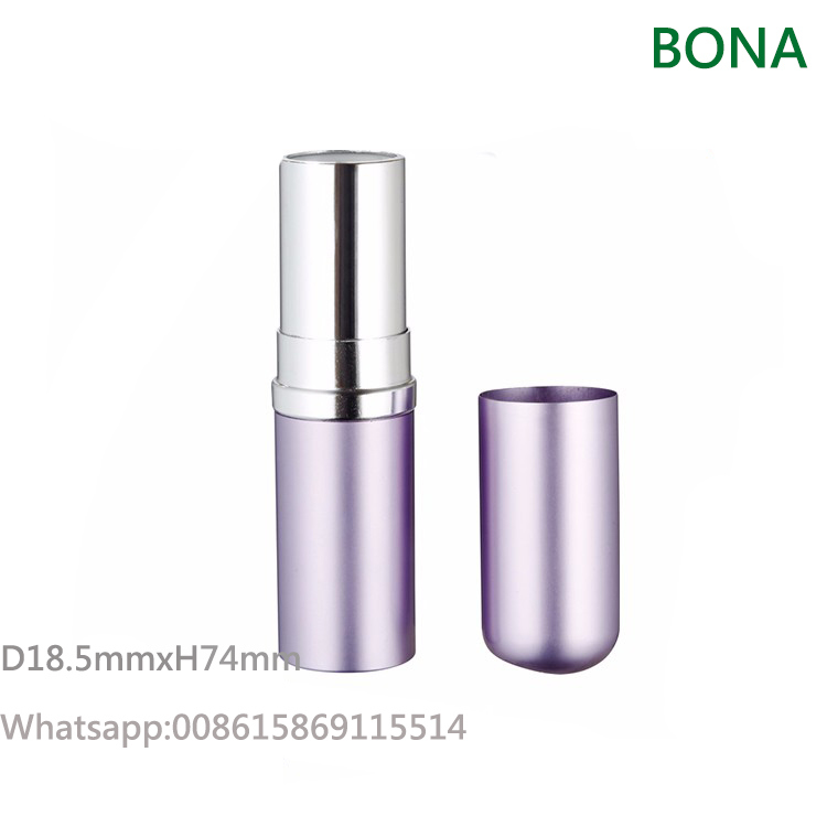 Luxury Aluminum Silver Lipstick Case for Makeup